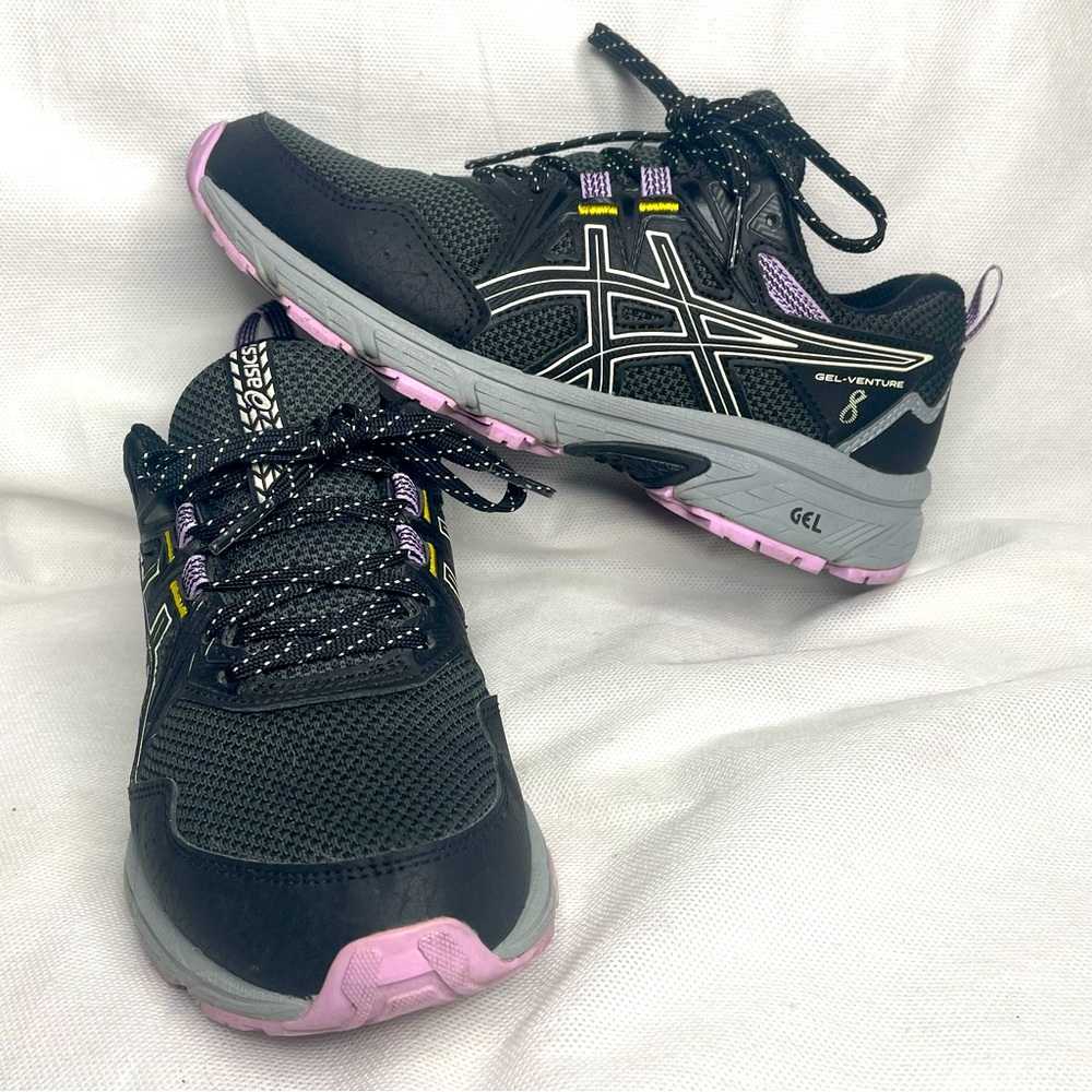 Asics Gel-Venture 8 Womens Size US 6 EU 37 Athletic Training Shoes Run Sneakers